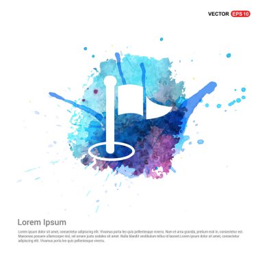 konumu bayrak simgesi