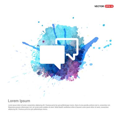 konuşma balonları simgesi