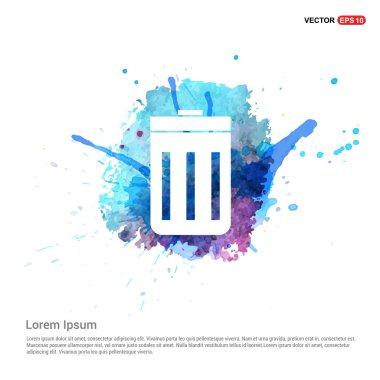 Sil, çöp kutusu simgesi