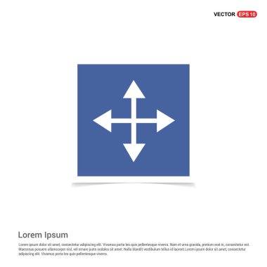 Dört yan ok simgesi