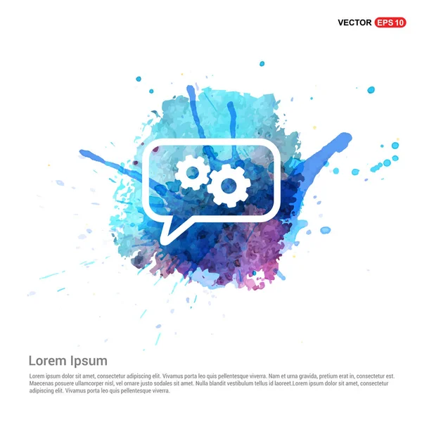 sohbet balonu simgesinin