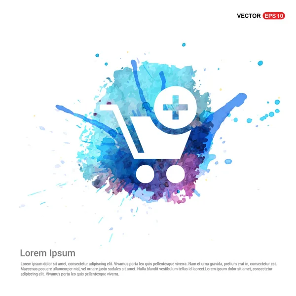 Icono del carrito de compras — Vector de stock