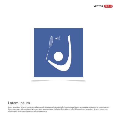 Badminton oyuncu simgesi