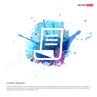 Kağıt belge simgesi