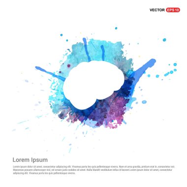 İnsan beyni simgesi 