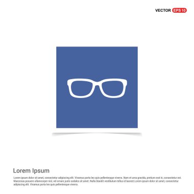 şık gözlük simgesi