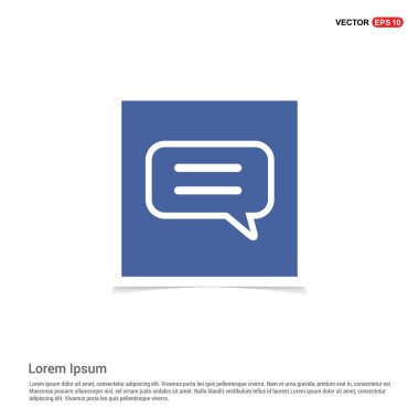 konuşma balonu simgesi