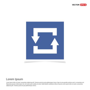 Dolaşımdaki ok simgesi