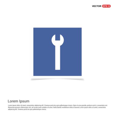 Beyaz wrench kutsal kişilerin resmi