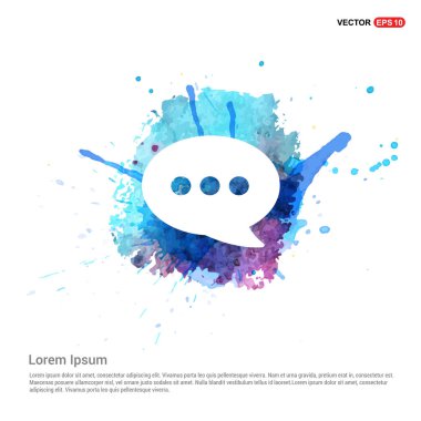 sohbet balonu simgesinin