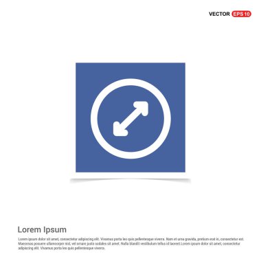 Multimedya düğme düz simgesi