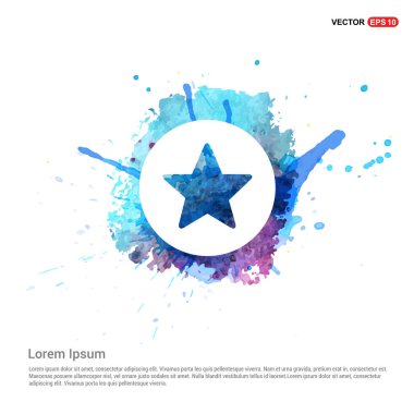 Yıldız Düz Simgesi 