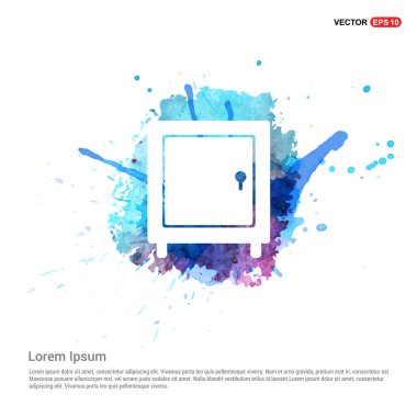 güvenli düz simgesi