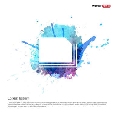 belgeler düz simgesi