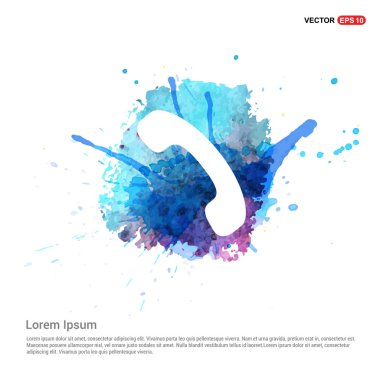 alıcı ile telefon simgesi