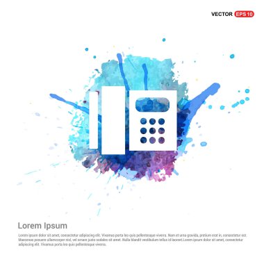 Web simgesi telefon düğmesini