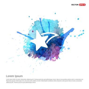 Yıldız Düz Simgesi 