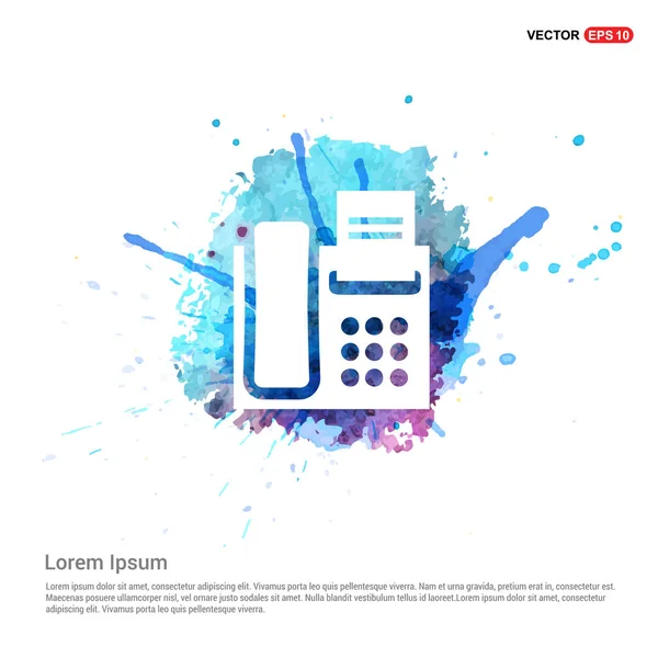 Webové ikony telefon tlačítko — Stockový vektor