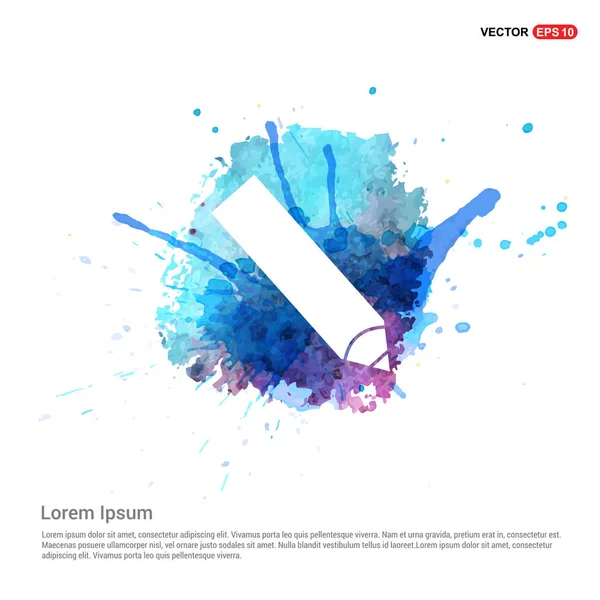 Düz tasarım kalem simgesi