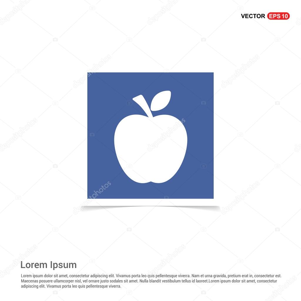 apple blue icon