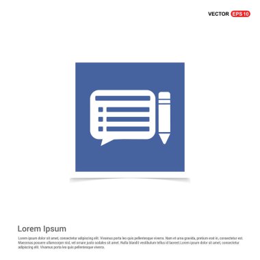 konuşma balonu düğme simgesi