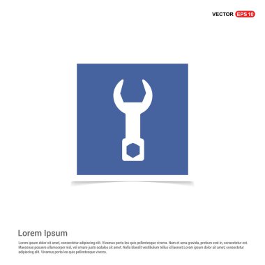 Beyaz wrench kutsal kişilerin resmi