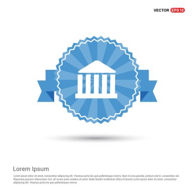 bank building icon clipart