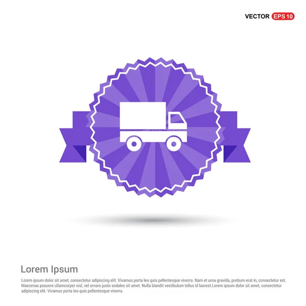 Icono del camión de entrega — Vector de stock