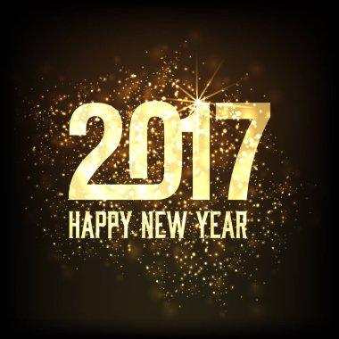 Mutlu yıllar kartı. 