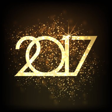 Mutlu yıllar kartı. 