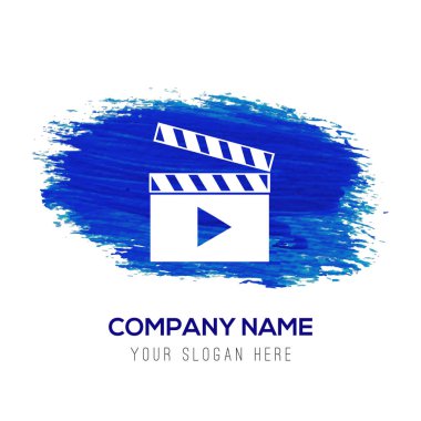 video film düz simgesi 