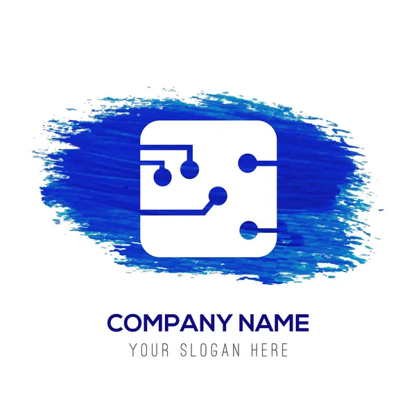 Logo aziendale icona piatta — Vettoriale Stock