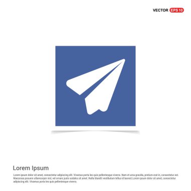 kağıt düzlem simgesi