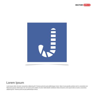 Şeker kamışı düz simgesi