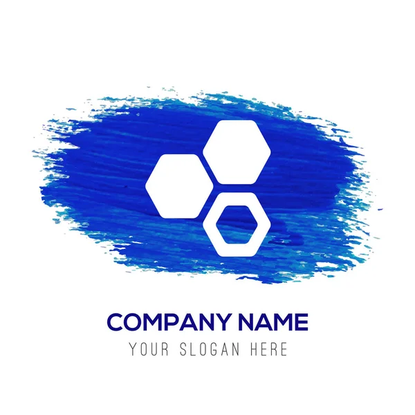 Logo aziendale icona piatta — Vettoriale Stock