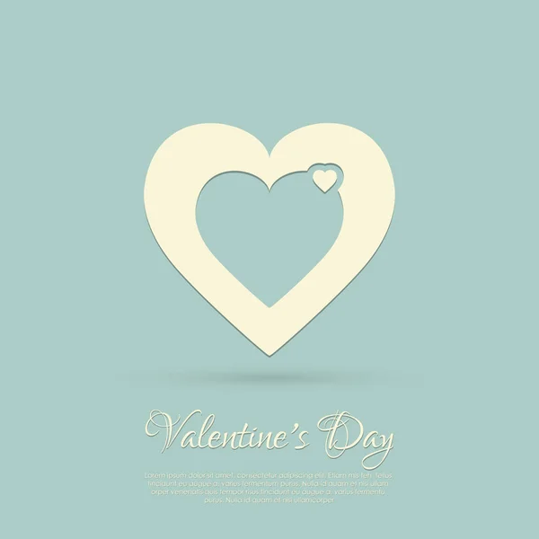 Happy Valentine's day card — Stock Vector