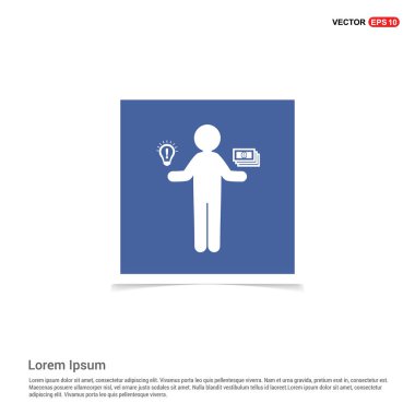 fikir simgesi olan adam