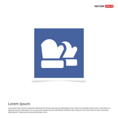 Kış eldiven simgesi