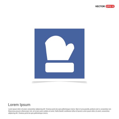 Kış mitten simgesi