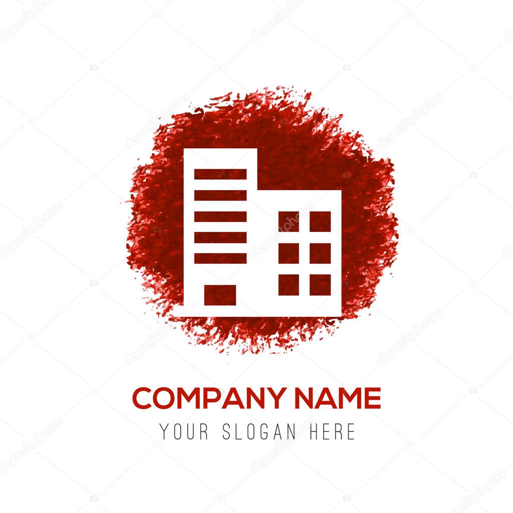 Apartment buildings icon. vector illustration