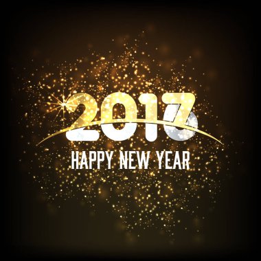 Mutlu yıllar kartı. 