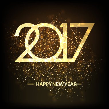 Mutlu yıllar kartı. 