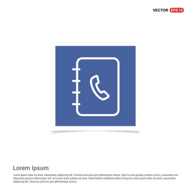 Not defteri düz simgesi