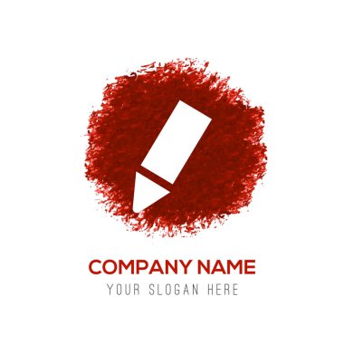 Düz tasarım kalem simgesi