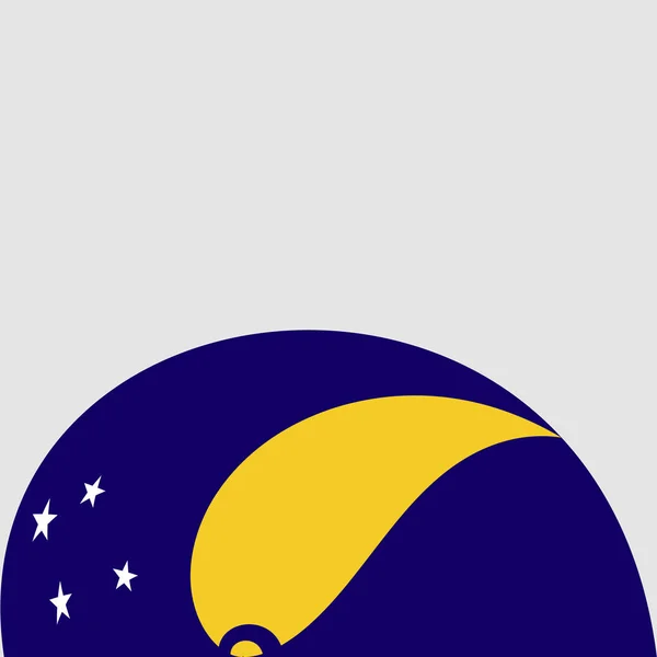 Modèle de conception de drapeau — Image vectorielle