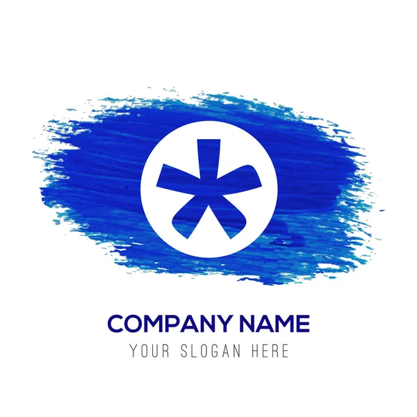 Logo business flat icon — Vector de stock