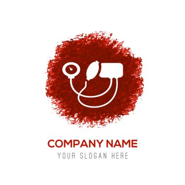 tonometer düz simgesi 