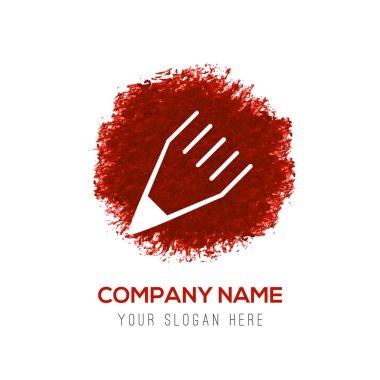 Düz tasarım kalem simgesi