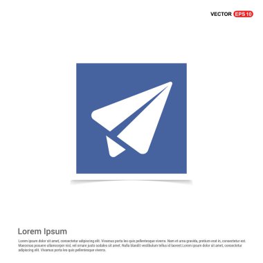 kağıt düzlem simgesi