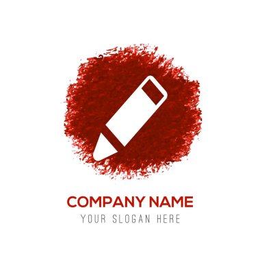 Düz tasarım kalem simgesi